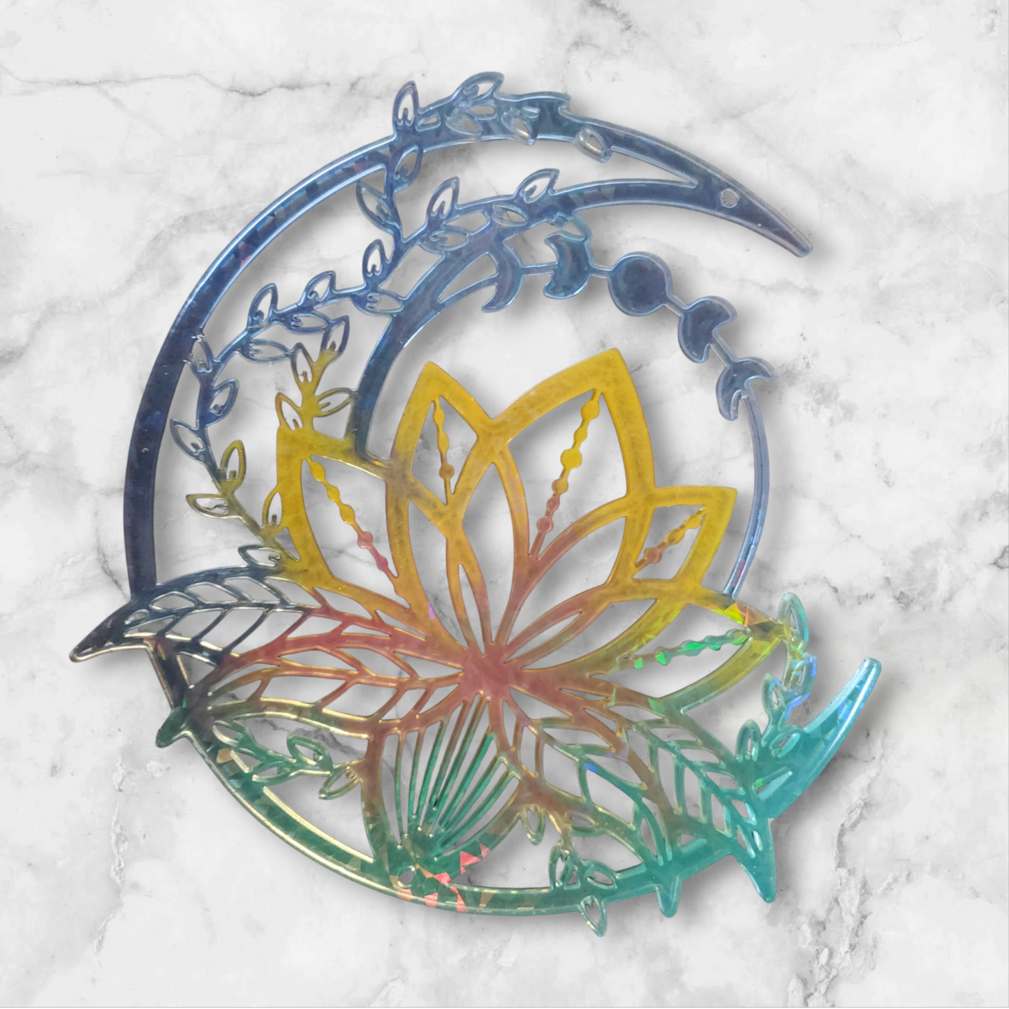 Fleurs de lotus murale - Krearesine