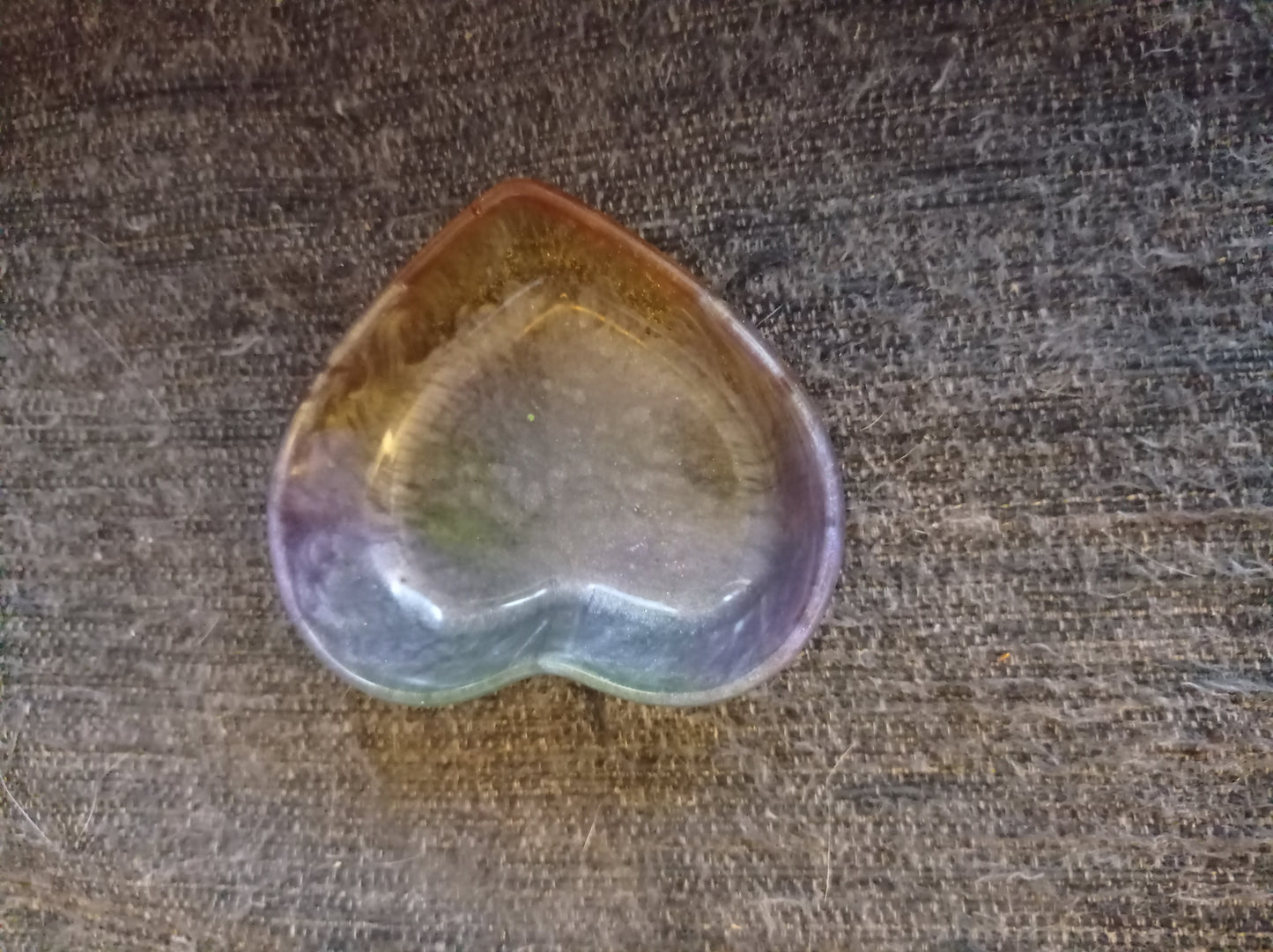 porte bague forme coeur - Krearesine 