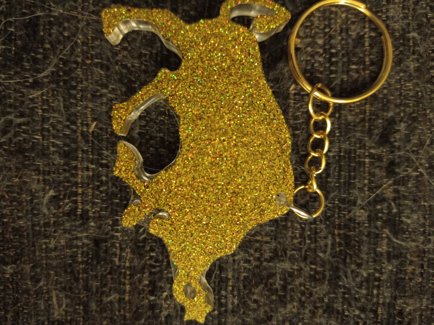 Porte clefs zodiaque taureau - Krearesine 