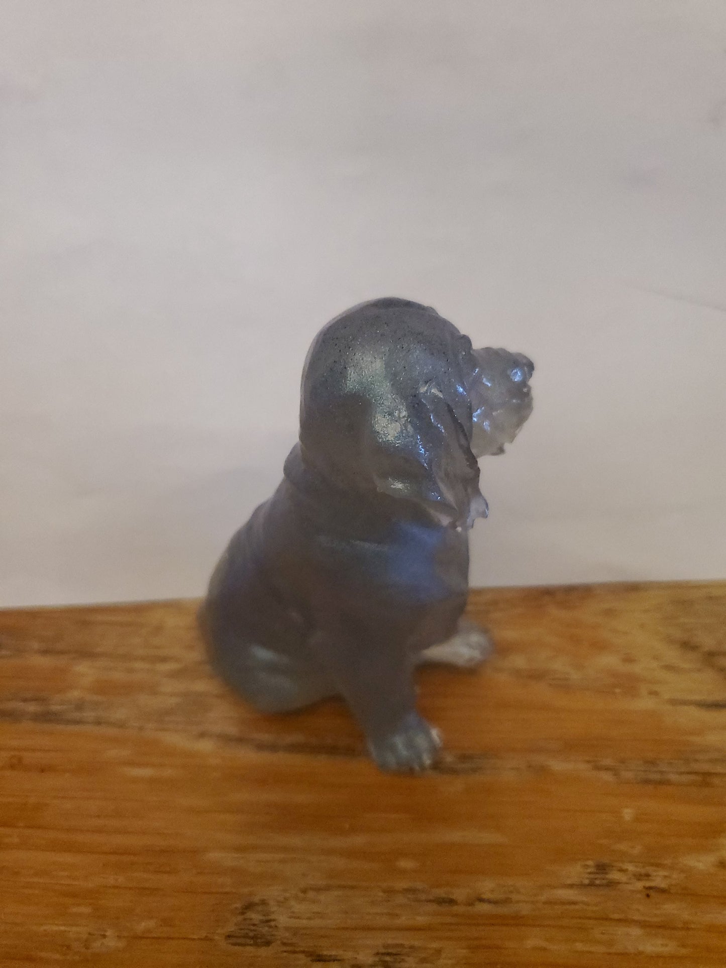 Chien en résine épagneul - Krearesine 