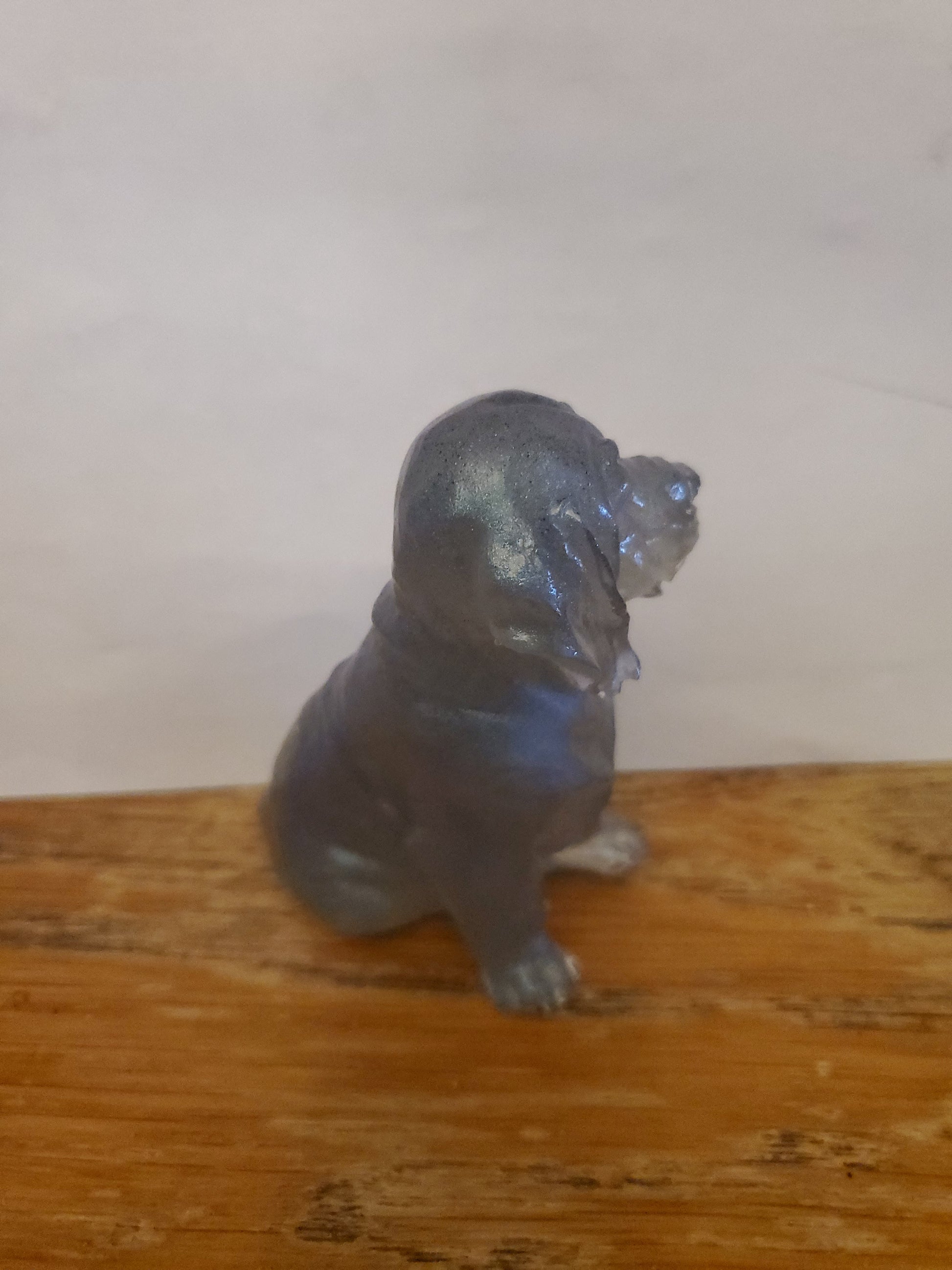 Chien en résine épagneul - Krearesine 