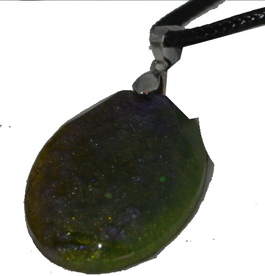 Pendentif imitation pierre - Krearesine 