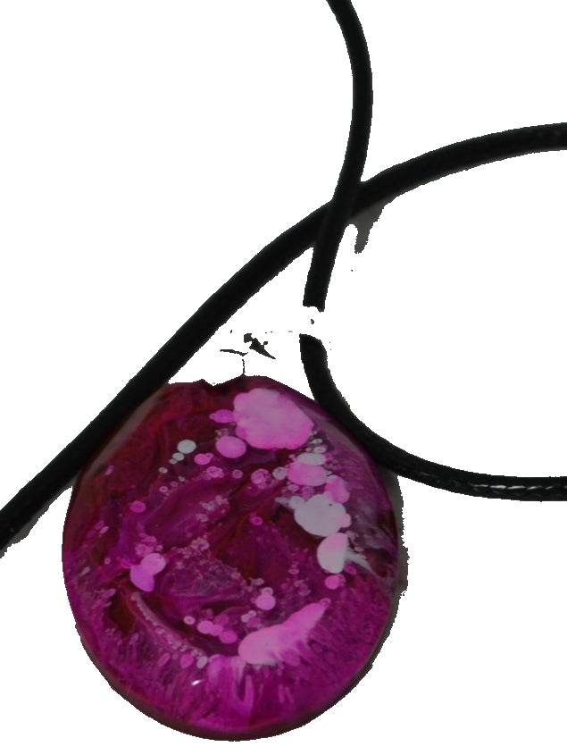 pendentif de couleur - Krearesine 