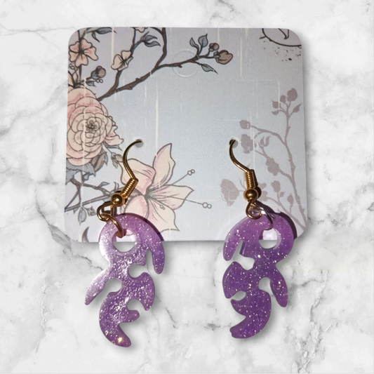 Boucle d'oreille design - Krearesine 