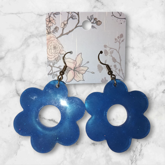 Boucle d'oreille design - Krearesine 