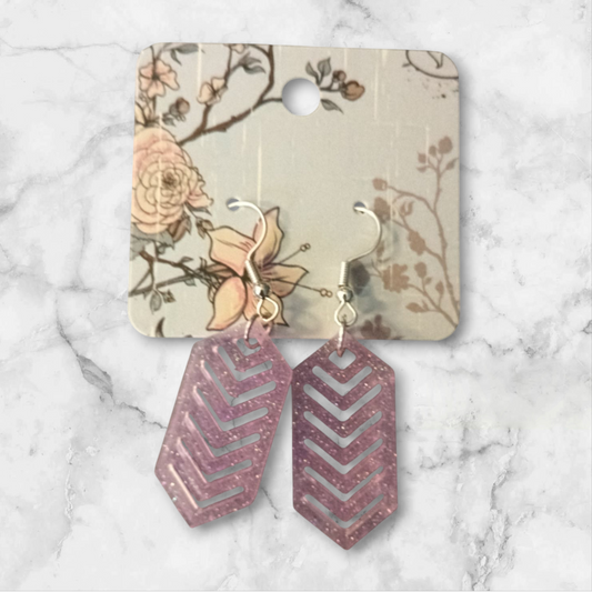 Boucle d'oreille design - Krearesine 
