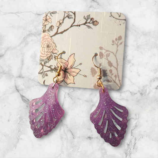 Boucle d'oreille design - Krearesine 