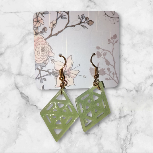 Boucle d'oreille design - Krearesine 