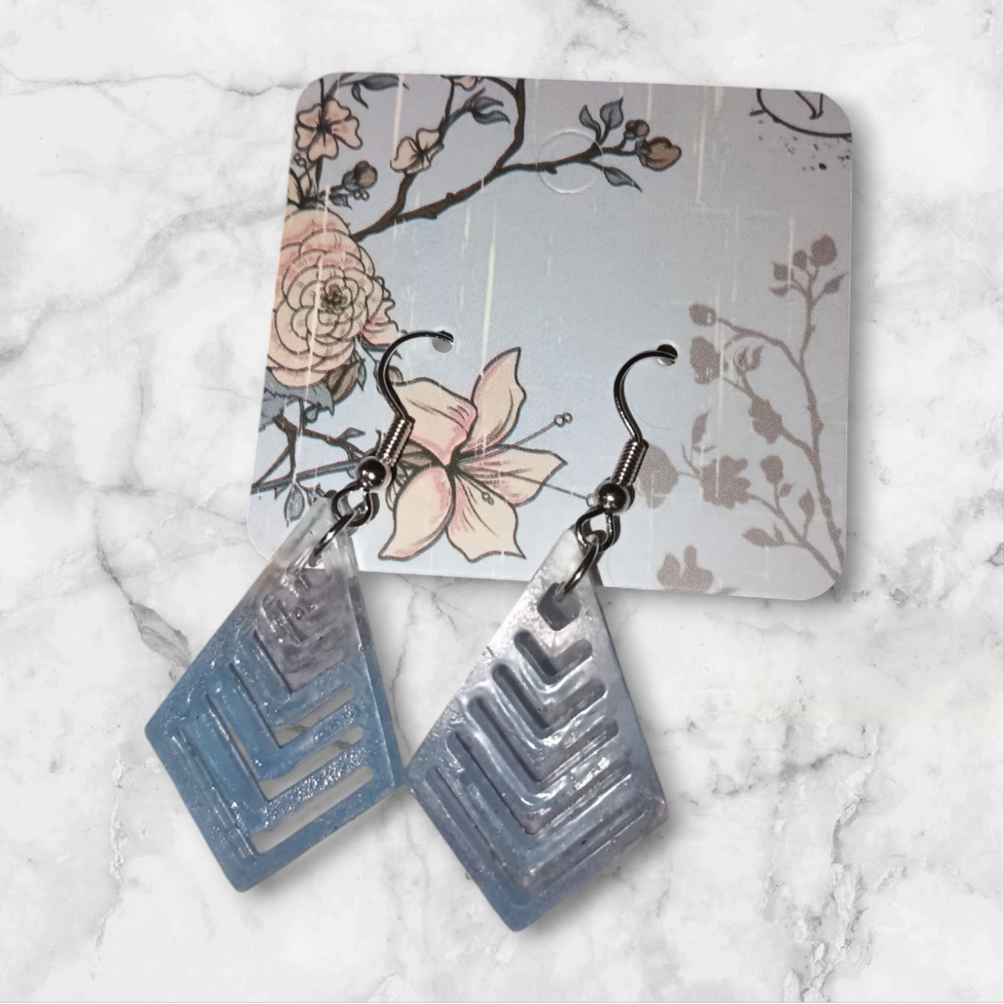 Boucle d'oreille design - Krearesine 