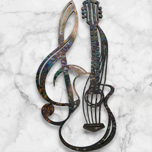 Guitare murale - Krearesine 