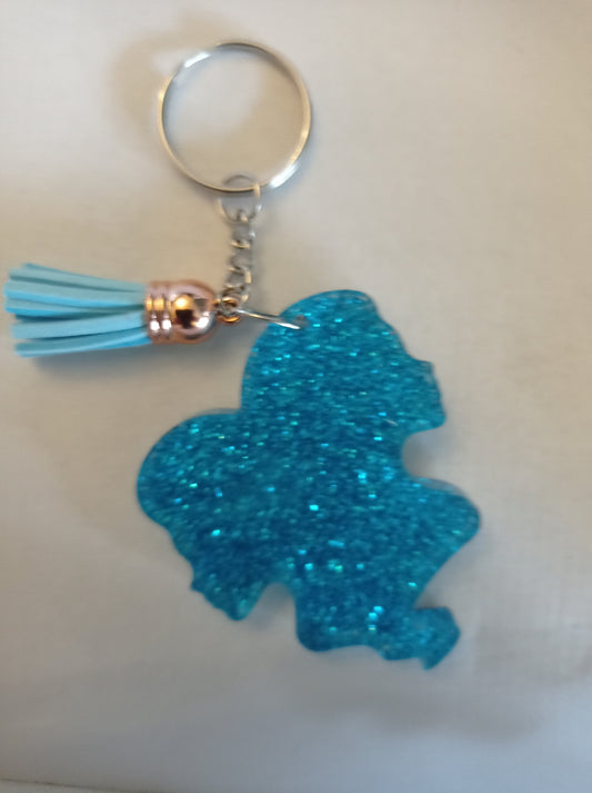 porte clefs gémeaux - Krearesine 