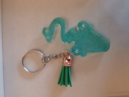 Porte clef zodiaque verseau - Krearesine 