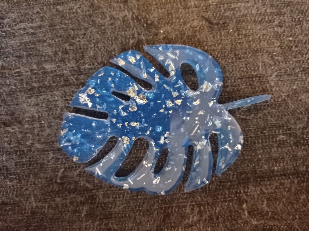 dessous de verre feuille - Krearesine 