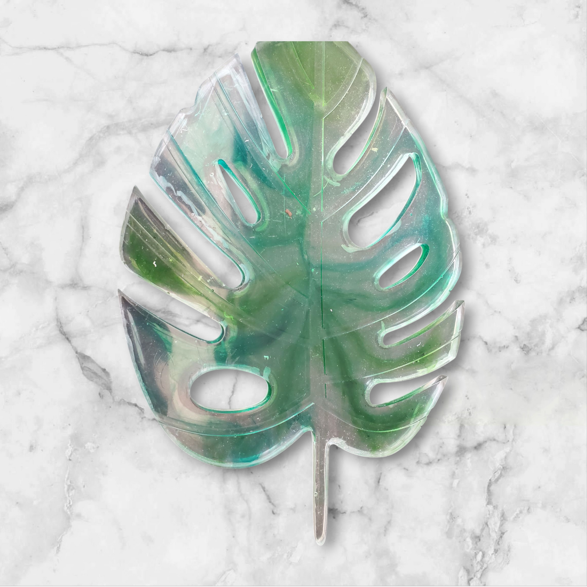 Dessous de plat feuille - Krearesine 