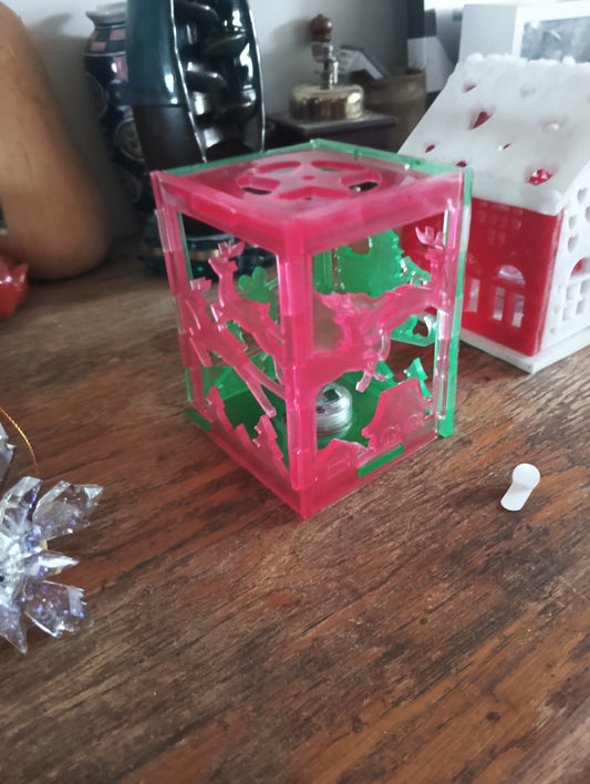 Décoration Noël porte bougie